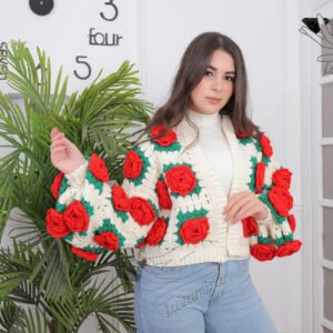 winter crochet jacket