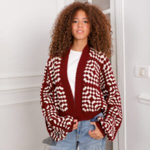 winter crochet jacket