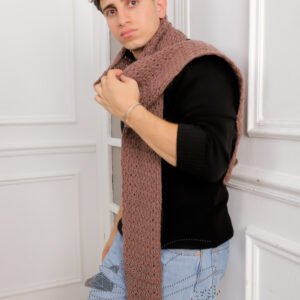 winter crochet scarf