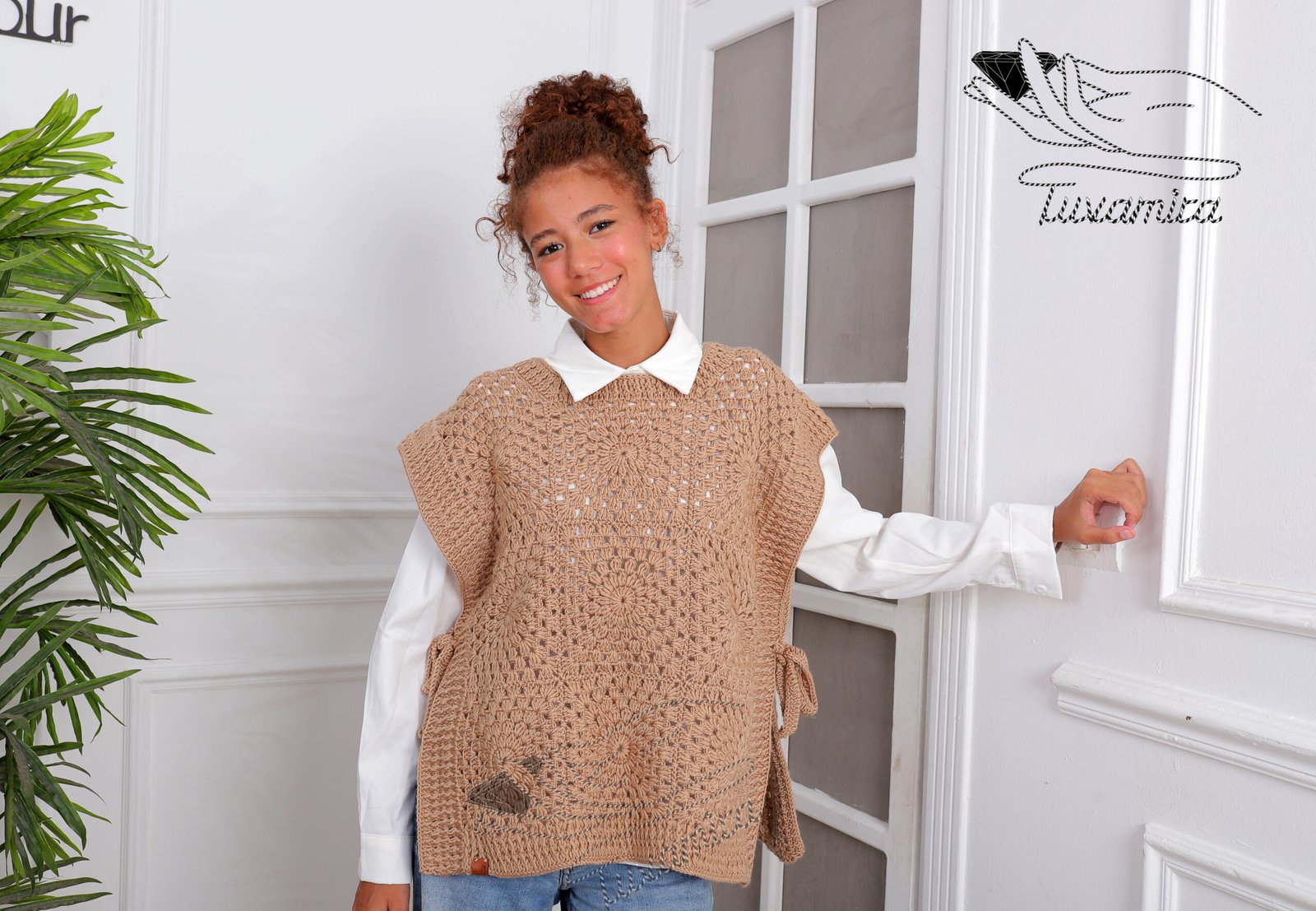 بلوفر كروشيه شتوي winter crochet pullover
