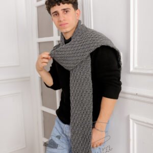 winter crochet scarf