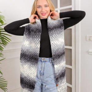 winter crochet scarf