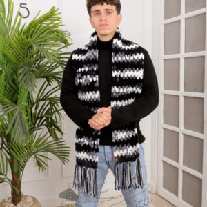 winter crochet scarf