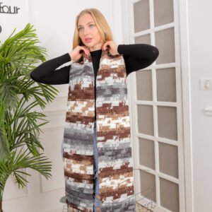 winter crochet scarf