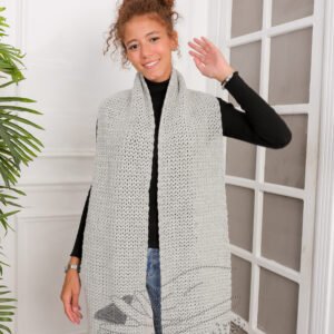 winter crochet scarve