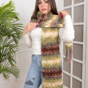 winter crochet scarf