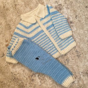 Winter Crochet baby set