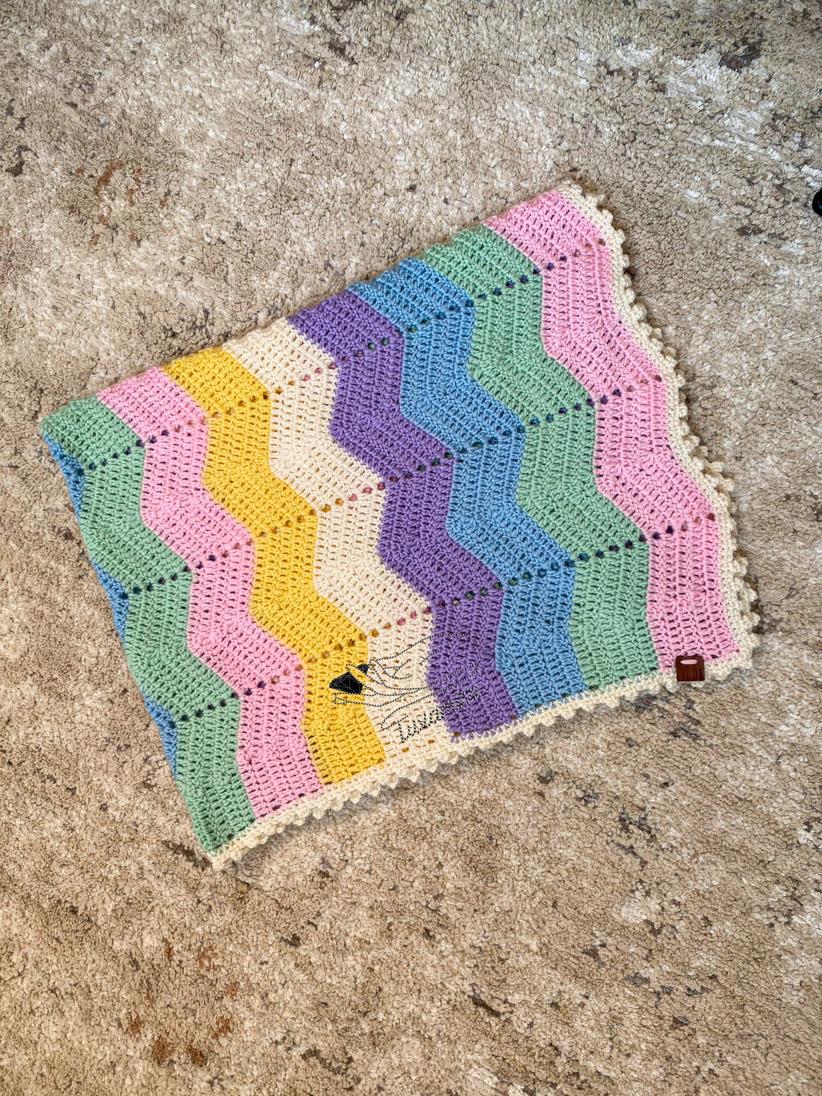 winter crochet baby blanket winter crochet baby blanket