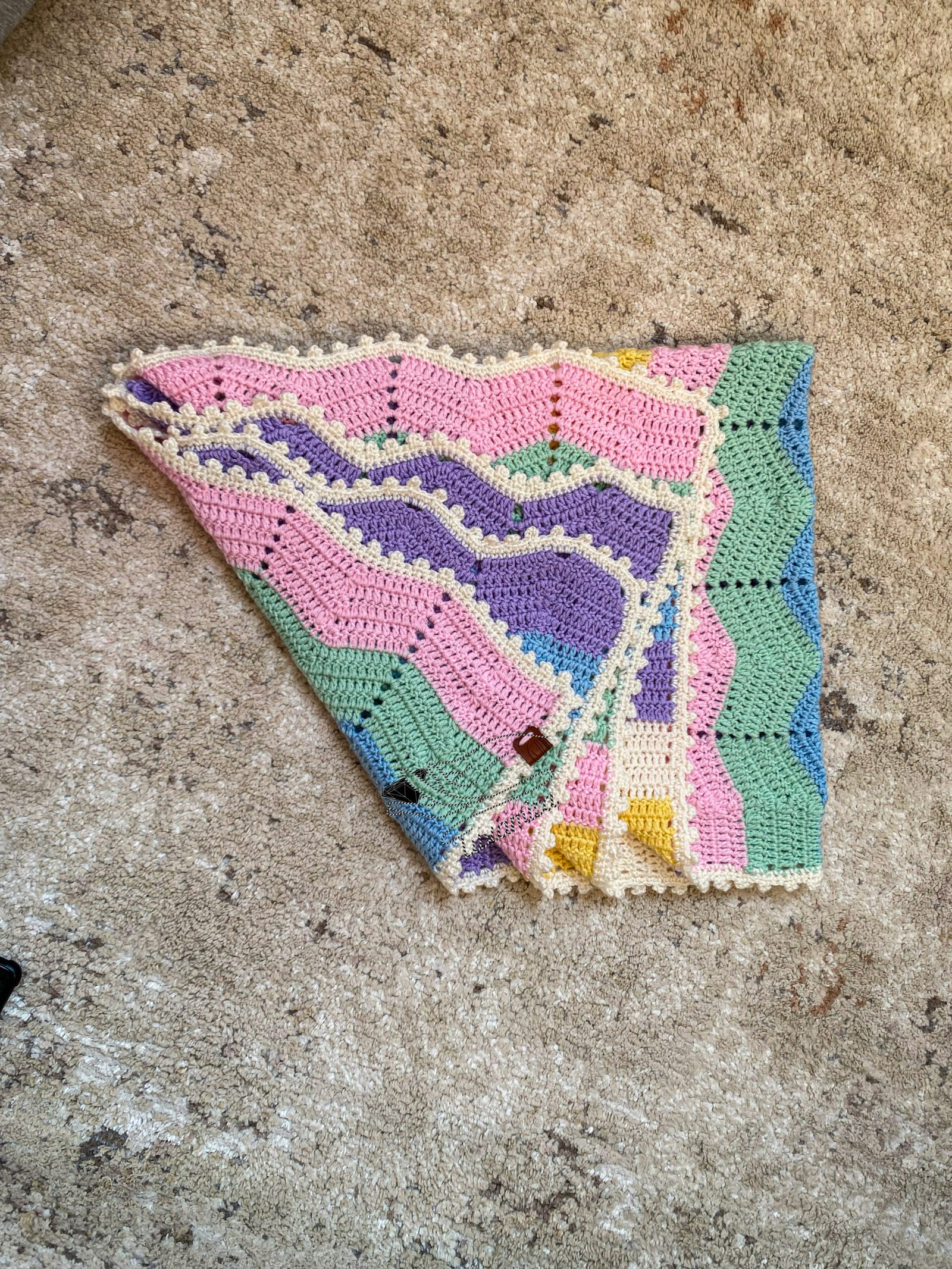 winter crochet baby blanket winter crochet baby blanket