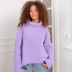 winter crochet pullover