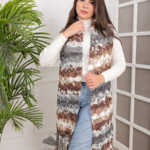 winter crochet scarf