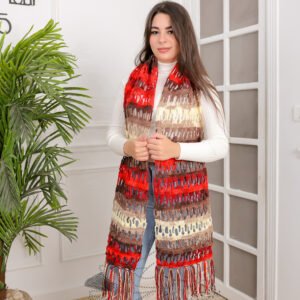 winter crochet scarf