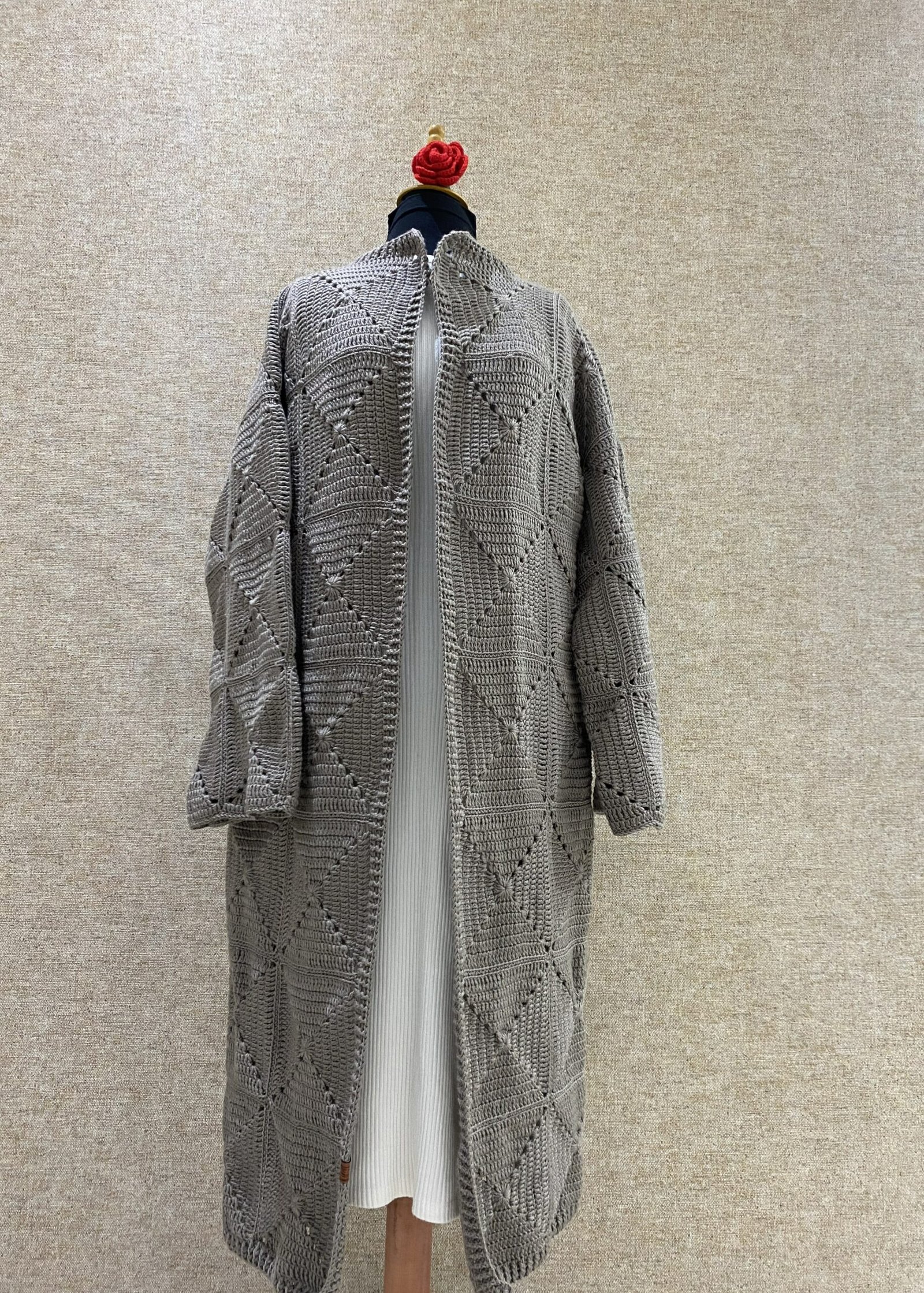 winter crochet long cardigan winter crochet long cardigan