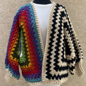 Winter Crochet short Cardigan