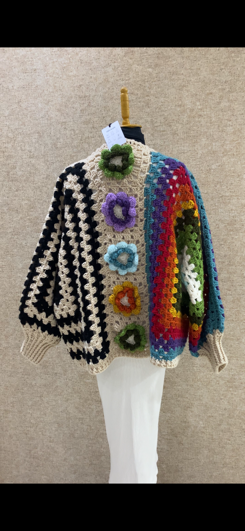 Winter Crochet short Cardigan Winter Crochet short Cardigan