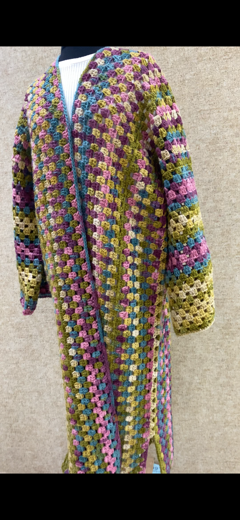 winter crochet long cardigan winter crochet long cardigan