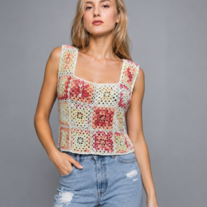 Summer crochet handmade Top