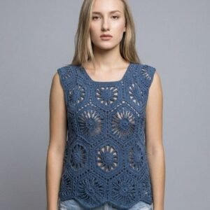Summer crochet handmade Top