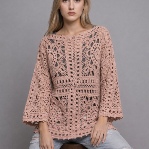 summer Crochet handmade blouse
