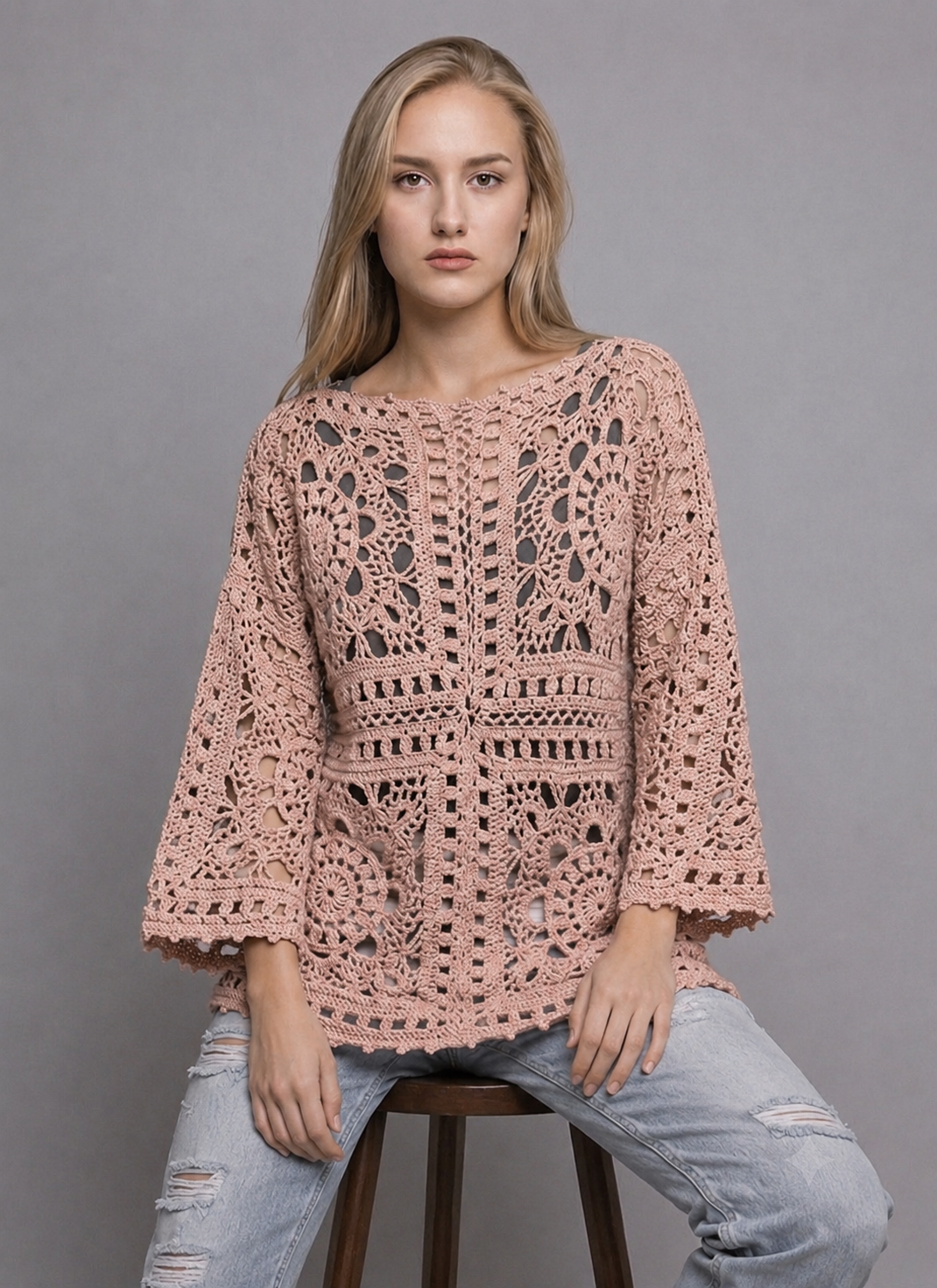 summer Crochet handmade blouse summer Crochet handmade blouse