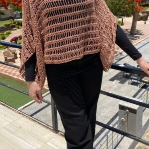 Summer crochet handmade poncho