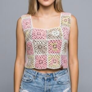 Summer crochet handmade Top
