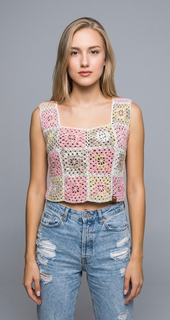 Summer crochet handmade Top Summer crochet handmade Top