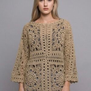 summer Crochet handmade blouse