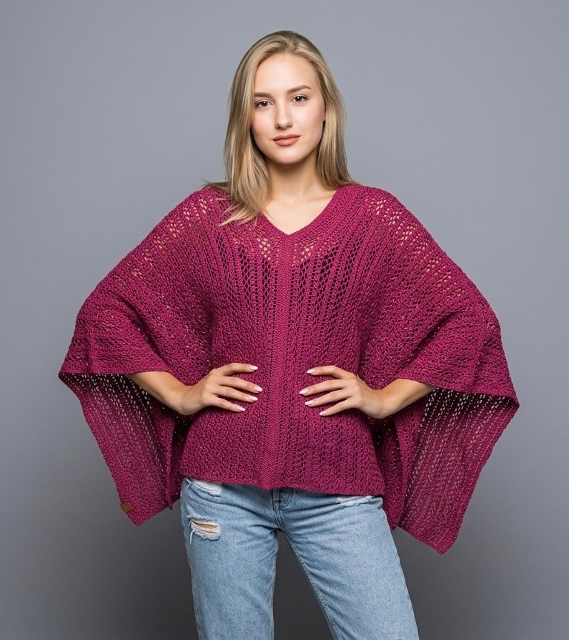 Summer crochet handmade poncho Summer crochet handmade poncho