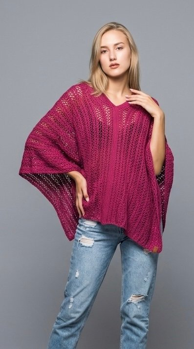 Summer crochet handmade poncho Summer crochet handmade poncho