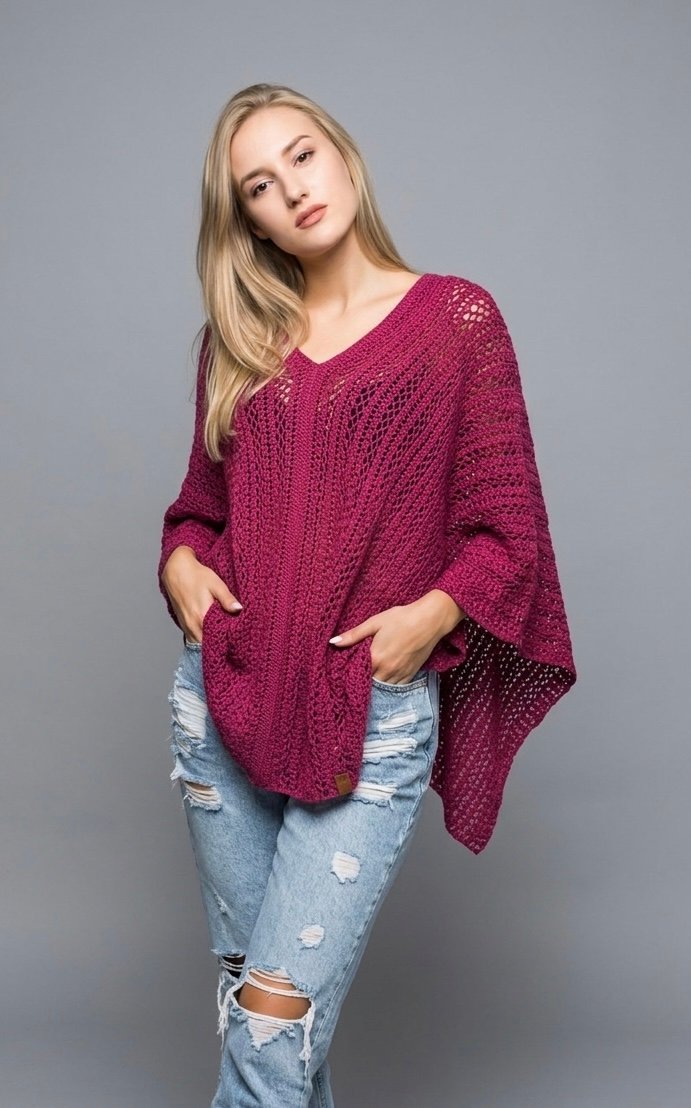 Summer crochet handmade poncho Summer crochet handmade poncho