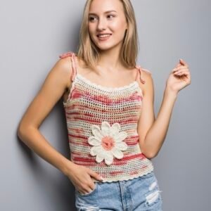 Summer crochet handmade Top