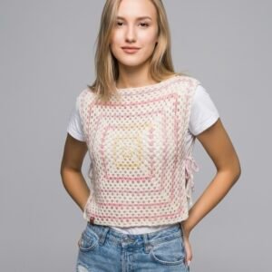 Summer crochet handmade Top