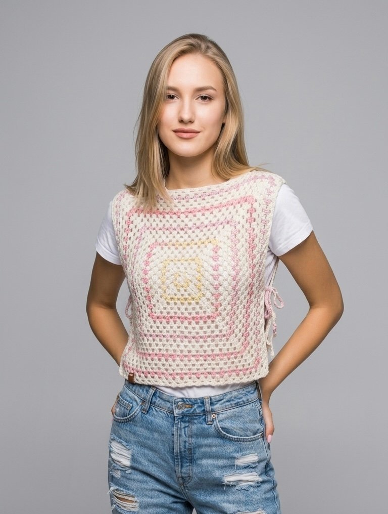 Summer crochet handmade Top Summer crochet handmade Top