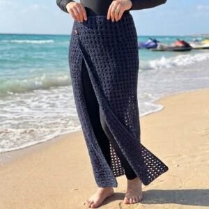 Summer crochet handmade beach skirt