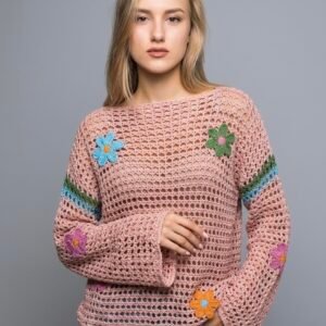 summer Crochet handmade blouse